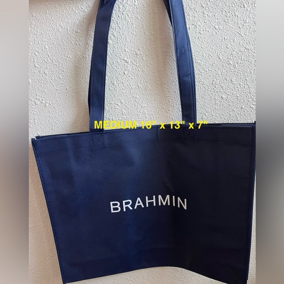 NWT Brahmin PURPLE GLITTER Medium Duxbury Satchel - Picture 5 of 6